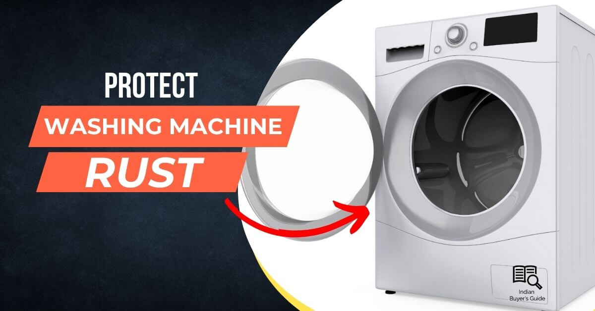 protect washing machine from rust